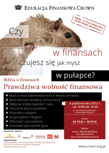 konferencja biblia o finansach